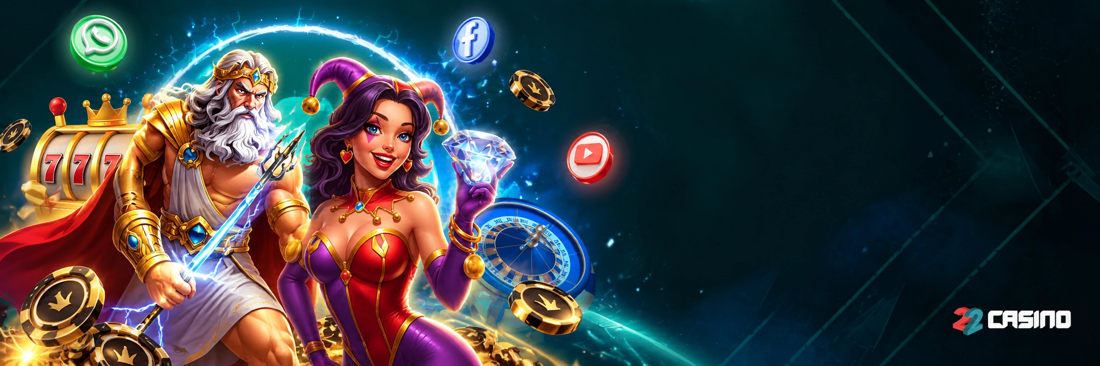 22Casino velkomstbonus